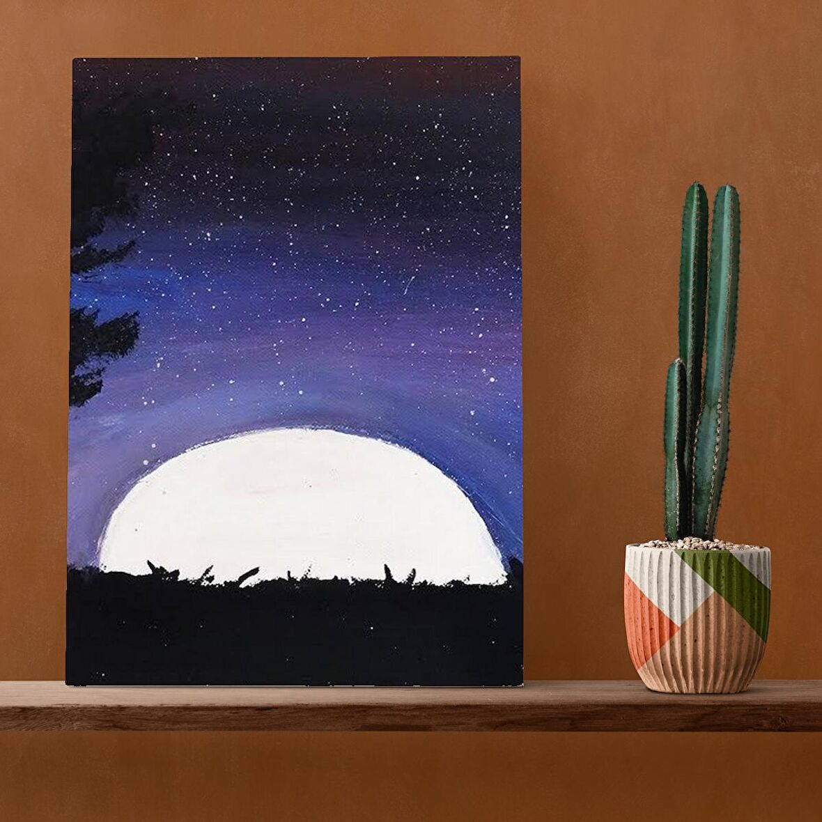 Tuval Üzerine Dijital Baskı Modern Sanatsal Kanvas Tablo 35x50 Tablo-A047