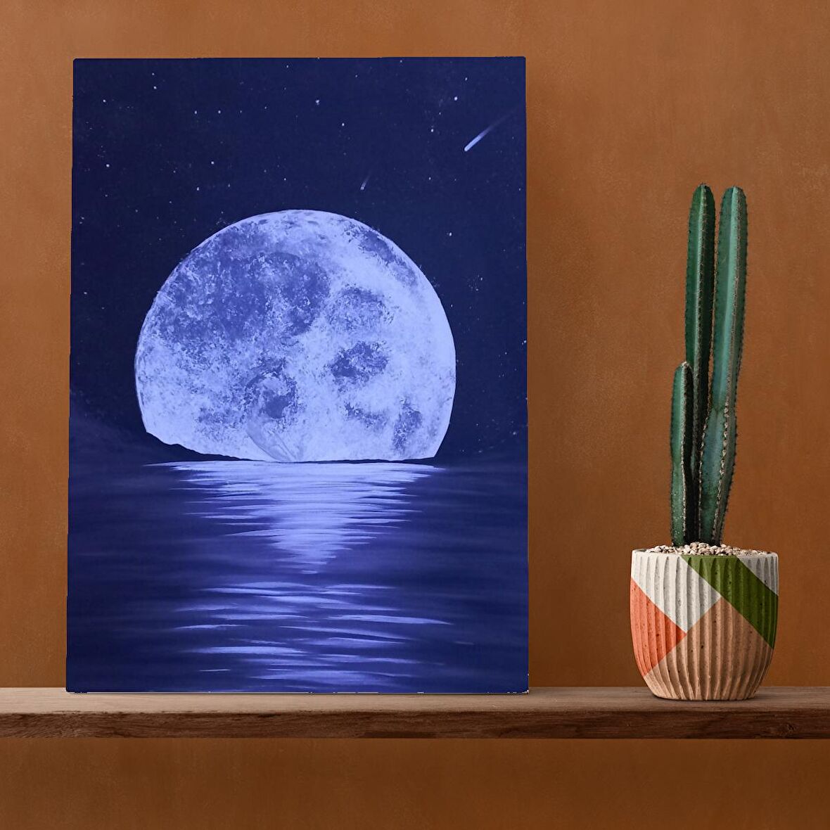 Tuval Üzerine Dijital Baskı Modern Sanatsal Kanvas Tablo 35x50 Tablo-A080