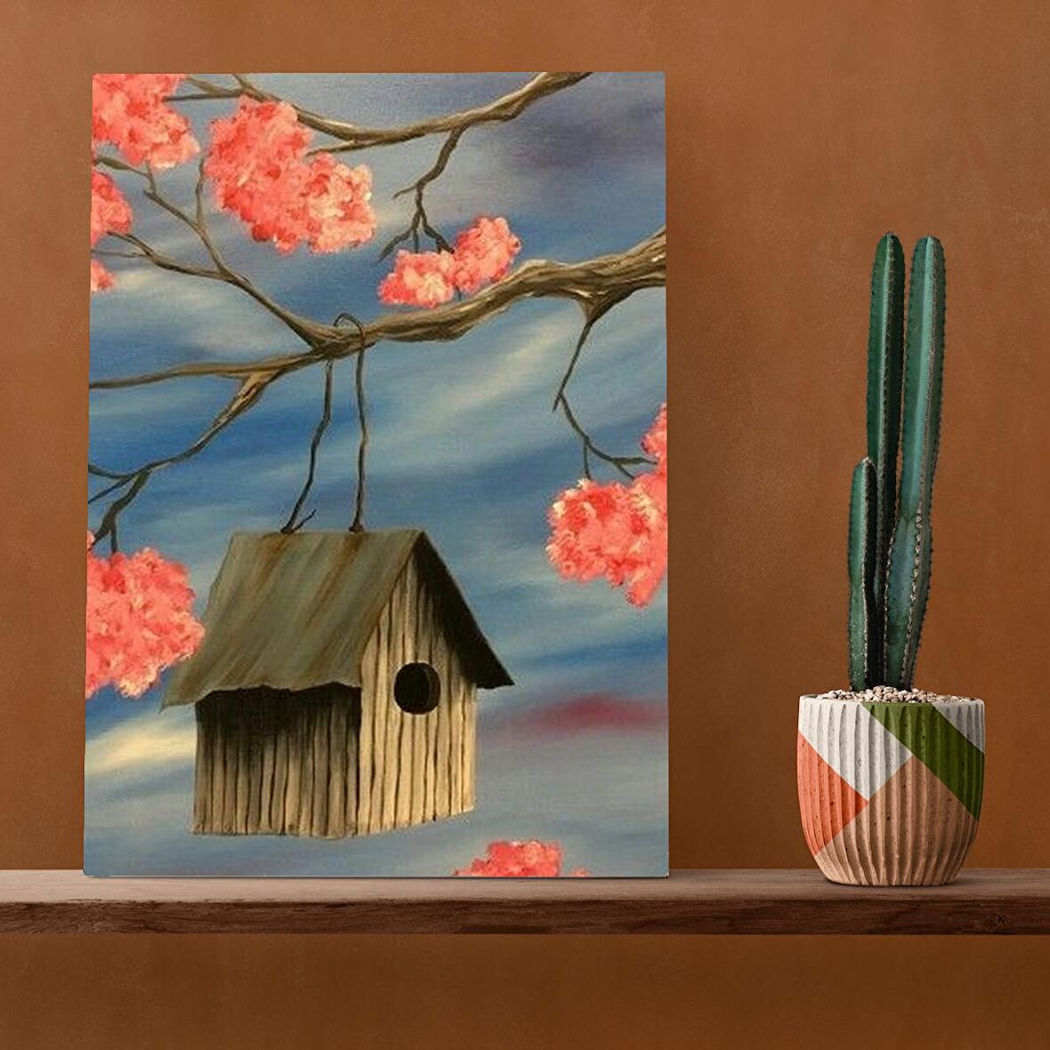 Tuval Üzerine Dijital Baskı Modern Sanatsal Kanvas Tablo 35x50 Tablo-A107