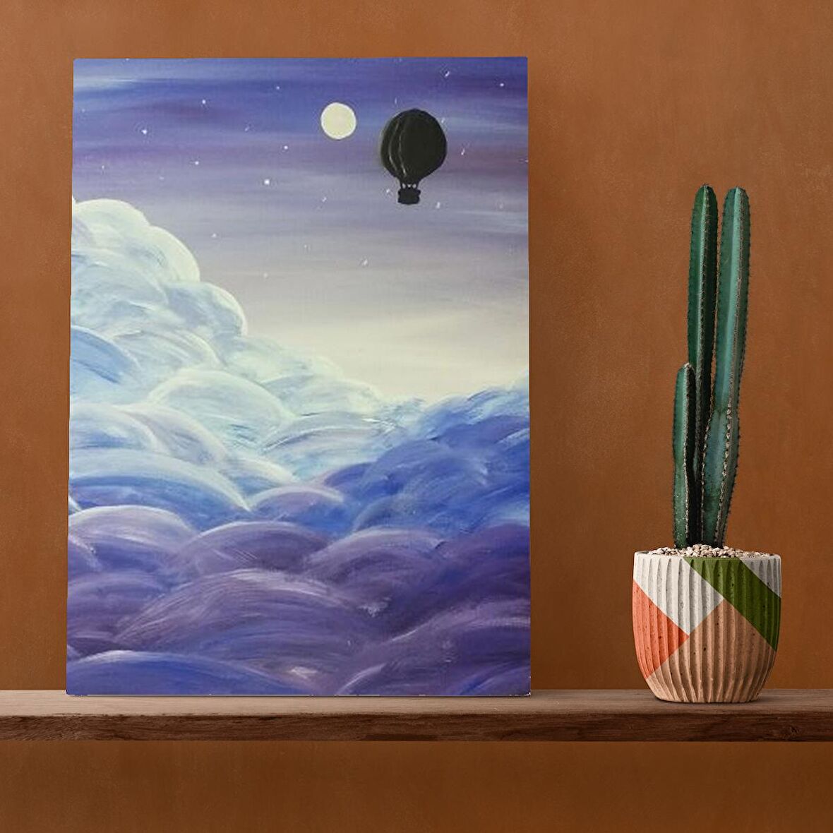 Tuval Üzerine Dijital Baskı Modern Sanatsal Kanvas Tablo 35x50 Tablo-A123