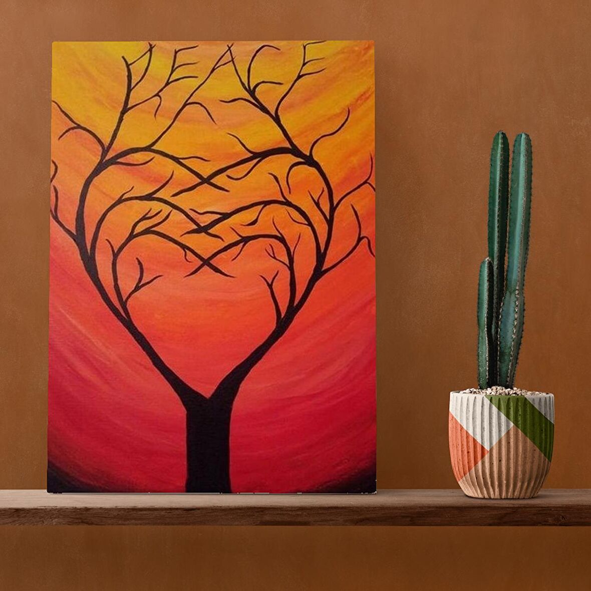 Tuval Üzerine Dijital Baskı Modern Sanatsal Kanvas Tablo 35x50 Tablo-A132