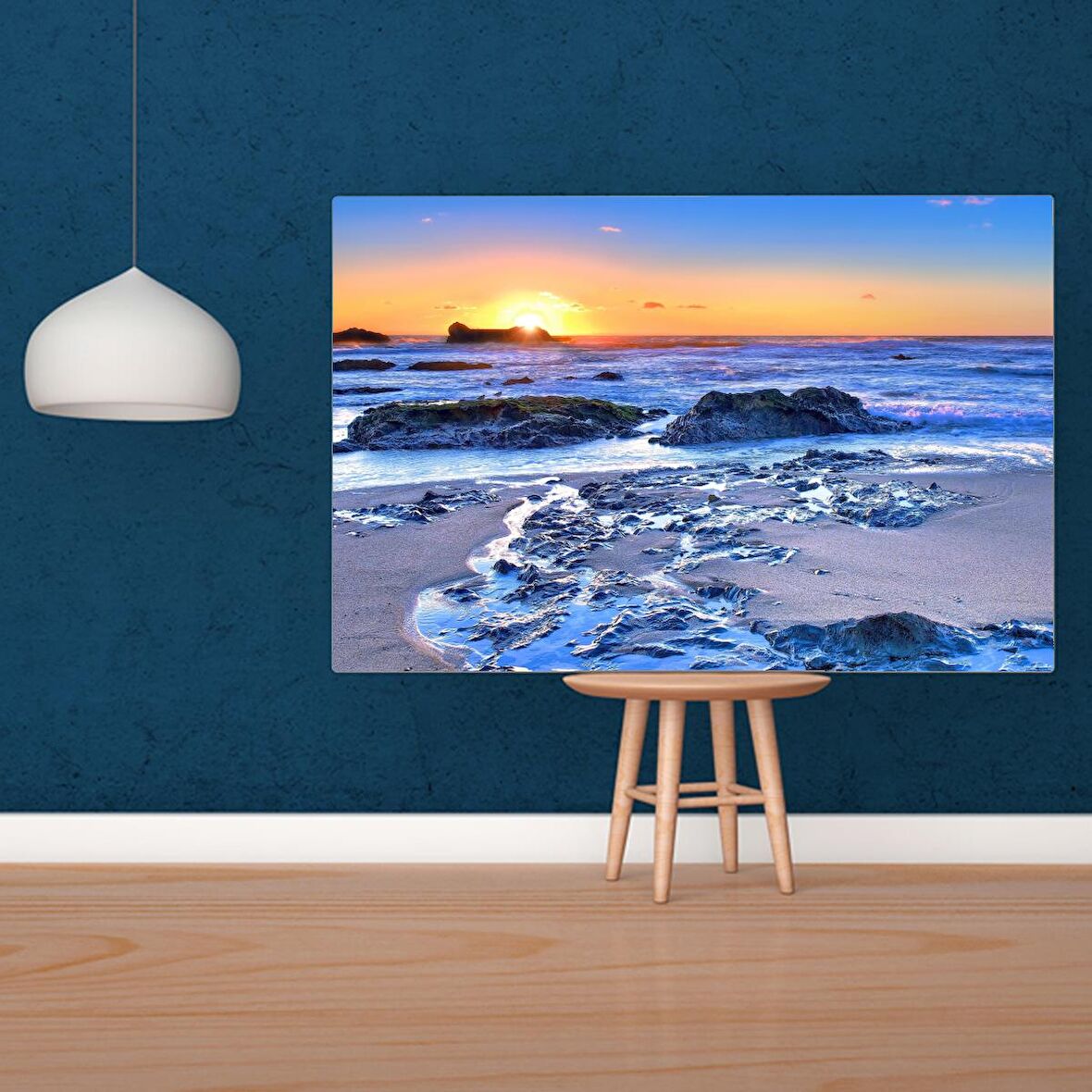 Tuval Üzerine Dijital Baskı Modern Sanatsal Kanvas Tablo 35x50 Tablo-