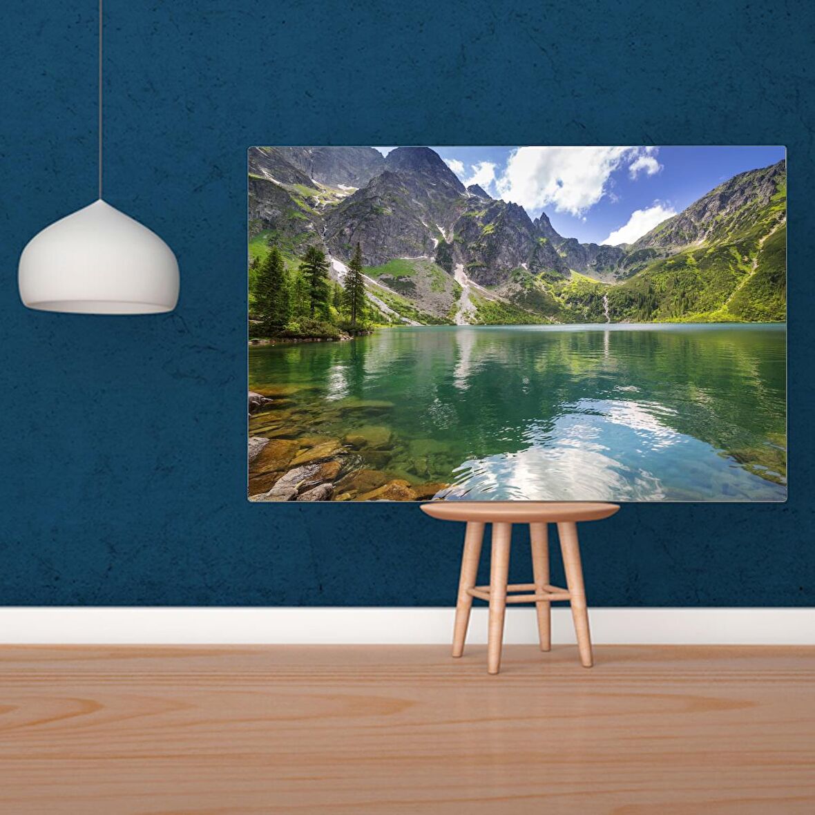 Tuval Üzerine Dijital Baskı Modern Sanatsal Kanvas Tablo 35x50 Tablo-