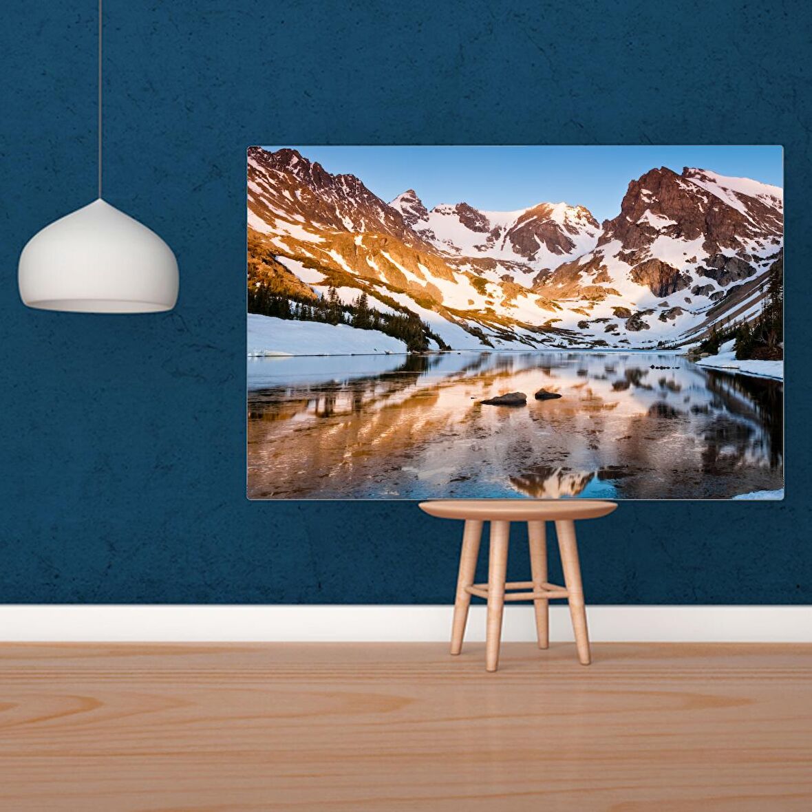 Tuval Üzerine Dijital Baskı Modern Sanatsal Kanvas Tablo 35x50 Tablo-