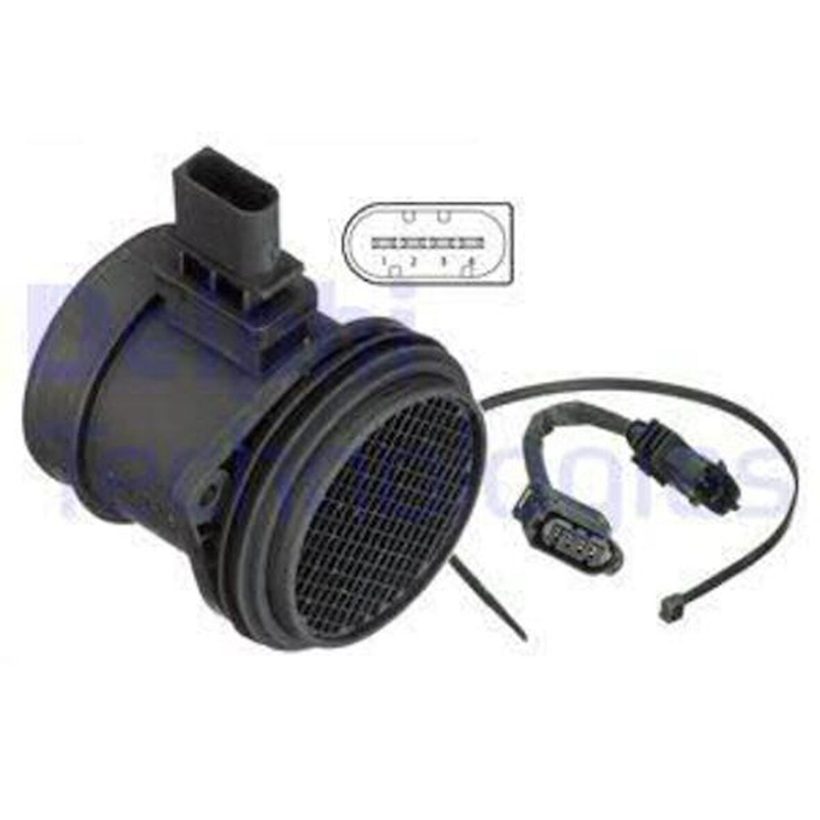 Delphi AF10392-12B1 Maf Sensörü Volvo C30 C70 S40 S60 V50 V70 XC60 XC70 Xc90 12 2001-04 2009 30677999