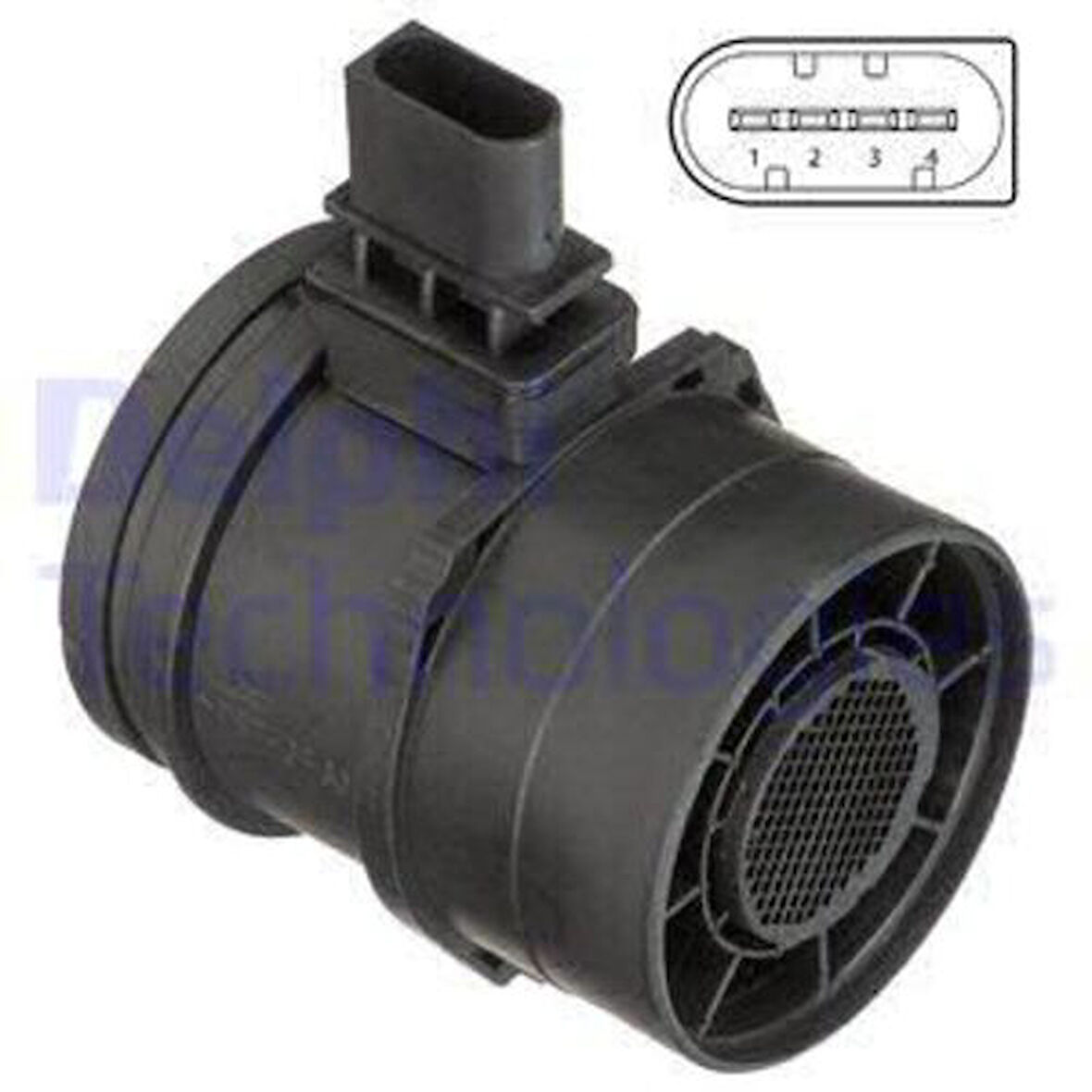 Delphi AF10394-12B1 Hava Akış Metre BMW N47 E81 E87 E90 E91 E92 E93 E65 E84 Mercedes Vito OM646 W639 03 A0000942048