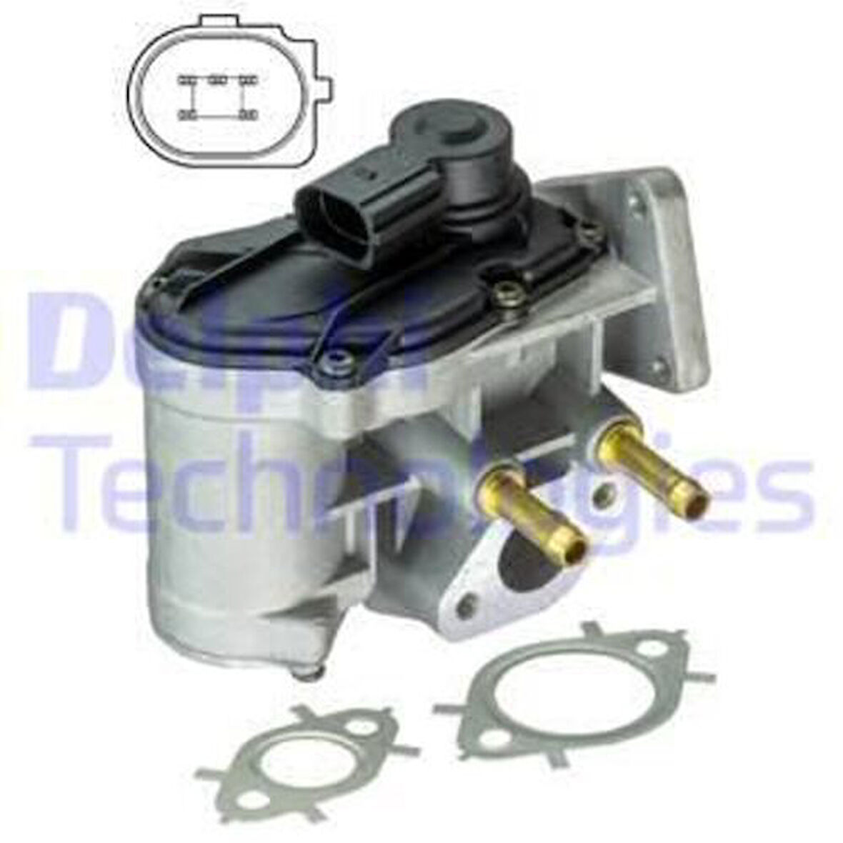 Delphi EG10411-12B1 EGR Valfi Golf V Jetta Octavia Passat A3 Polo Touran 1.6 BLF 03-9 03C131503B