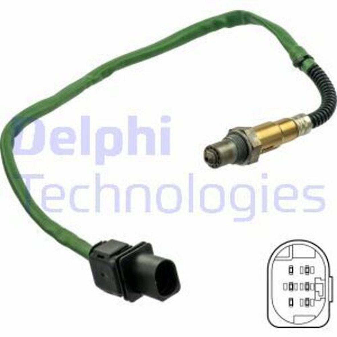 Delphı Es21131-12B1 Oksijen Sensöru Katalızator Oncesı W169 04>12 W176 12>18 W203 03>07 W204 07>14 W211 03>08 W212 09>13 W221 05>13 Sprinter 906 09>