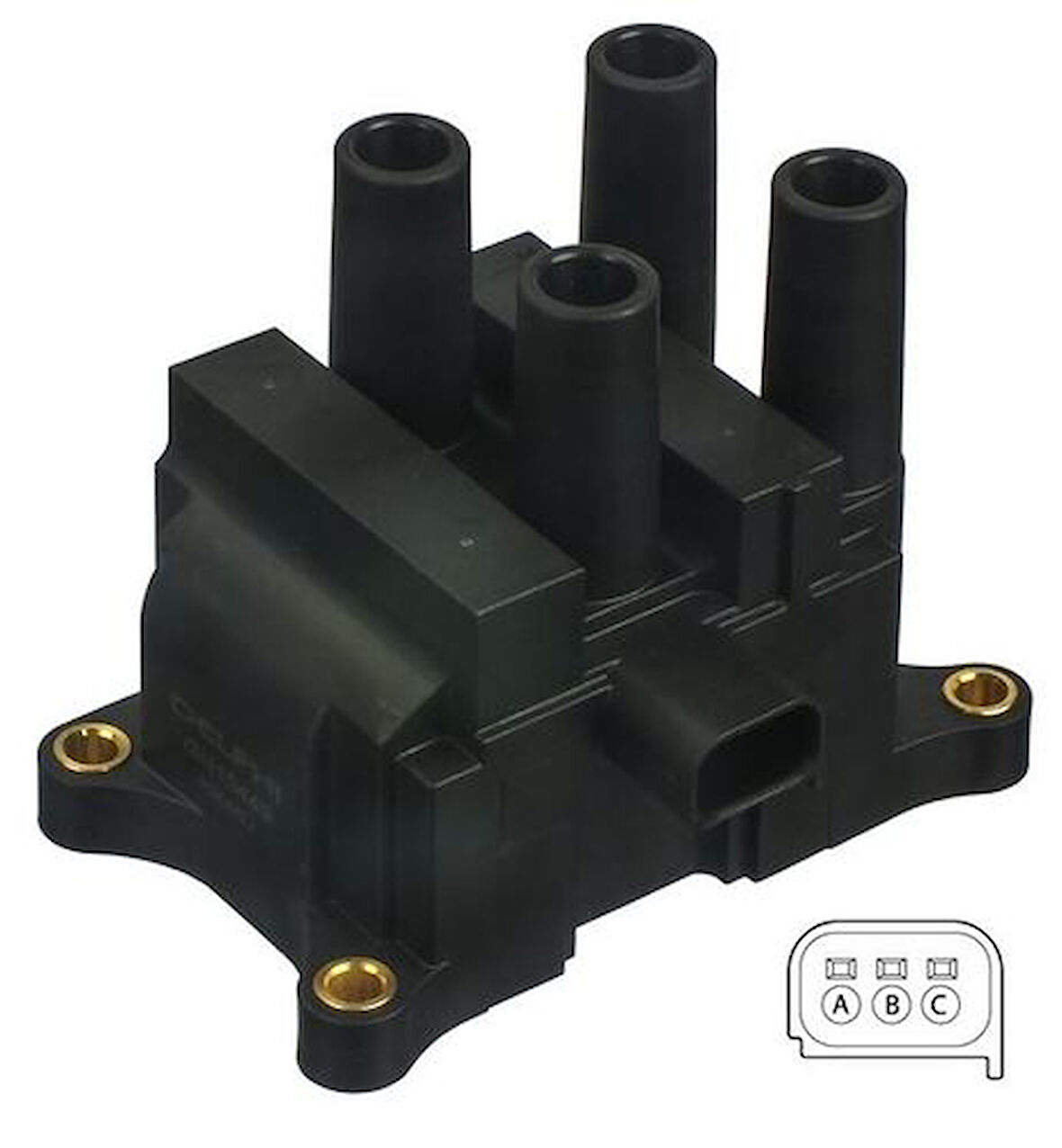 Delphı Gn10449-12B1 Ateşleme Bobini Fıesta V Vı 01>11 Fusıon 01>12 1.25 1.3 1.4 1.6Tı Focus II C Ma1.4 1.6Tı 05>11 C Maıı 1.6Tı 11 > Mondeo IV 1.6Tı 07 > Volvo C30 06>12 S40 II V50 05> 1.6 16V