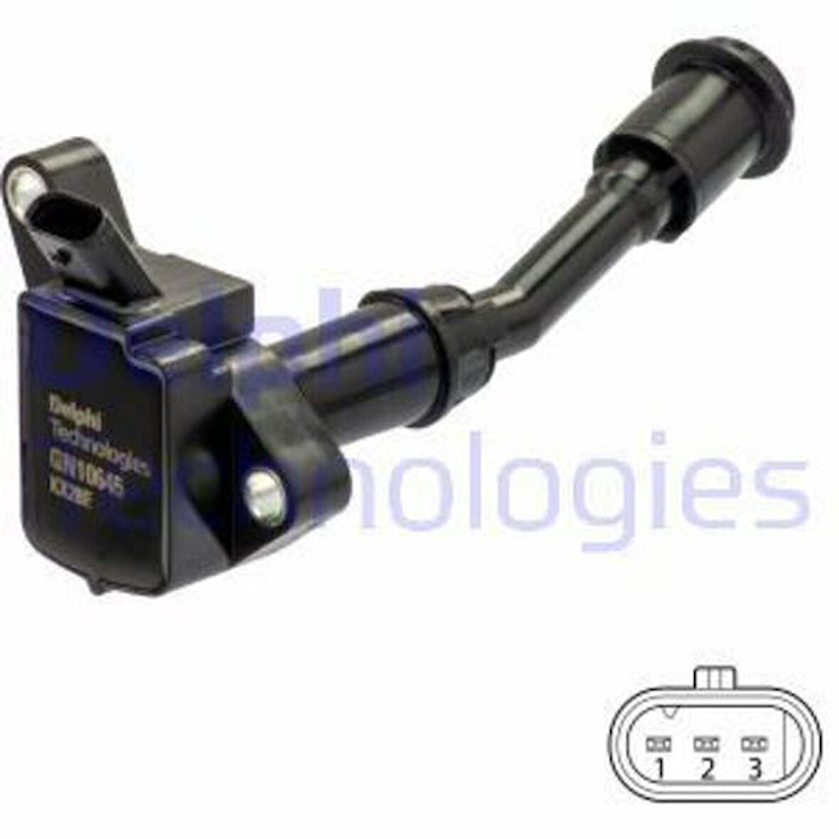 Delphi GN10645-12B1 Ateşleme Bobini Ford C-Max II-Focus III Mondeo V Kuga II 1.5 Ecoboost DS7G12A366BB