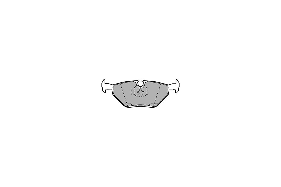 Delphi LP1107 Fren Balatası Arka BMW E38 34211163395
