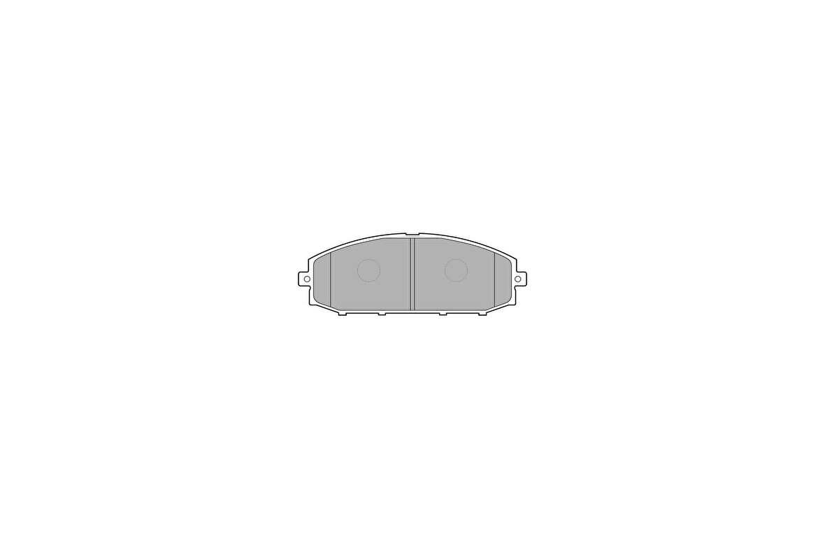 Delphi LP1305 Fren Balatası Ön Nissan Patrol 10 97 41060-VB290