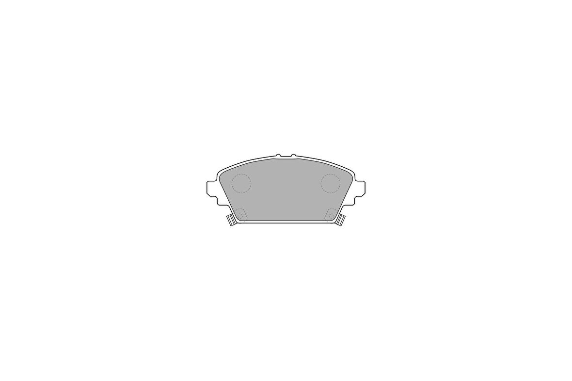 Delphi LP1503 Ön Fren Balatası Honda Accord VII 98-01 45022S1AE02