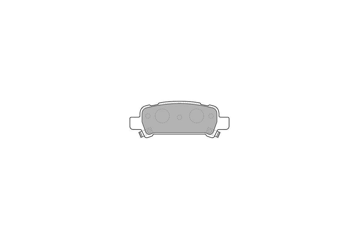 Delphi LP1509 Fren Balatası Arka Subaru Forester Impreza Legacy Outback 11 97 26296FC002
