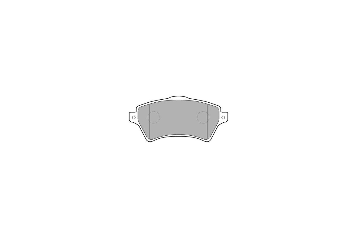 Delphi LP1652 Fren Balatası Ön Land Rover Freelander I 96-05 SFP000020