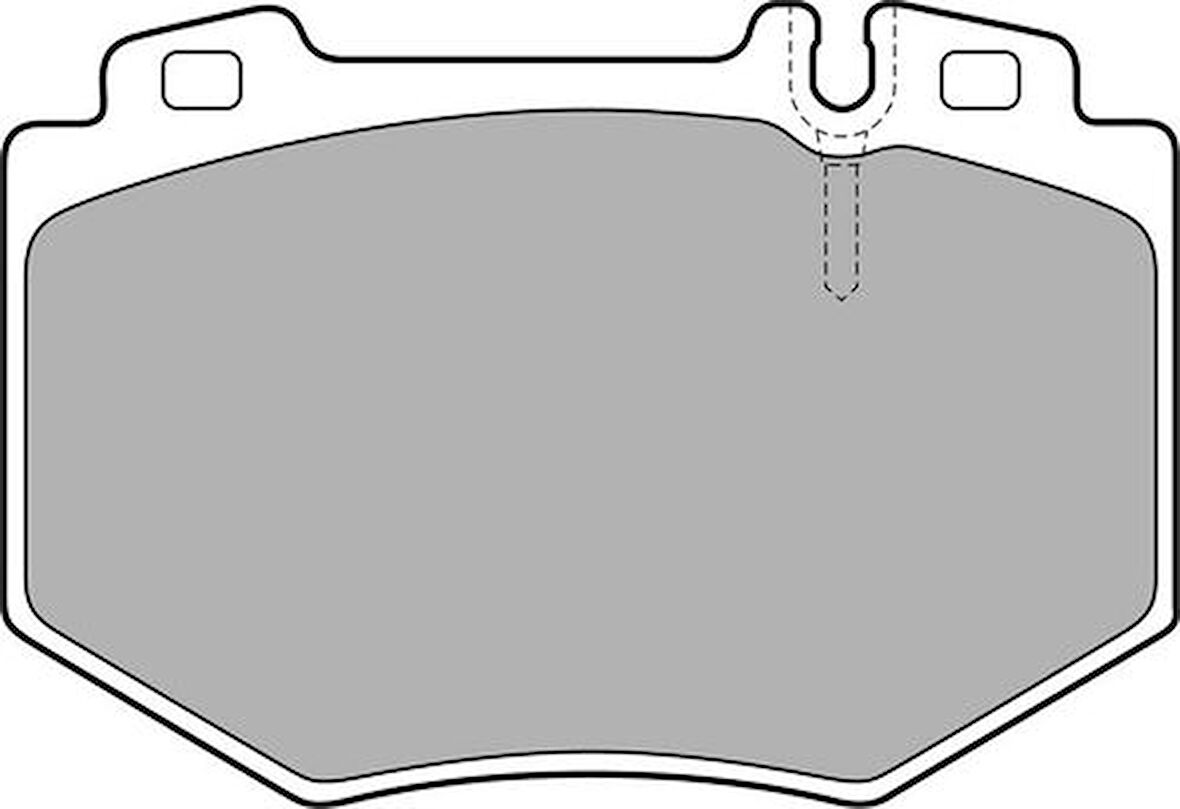 Delphi LP1851 Fren Balatası Ön S-Class W220 98-04 0034203320
