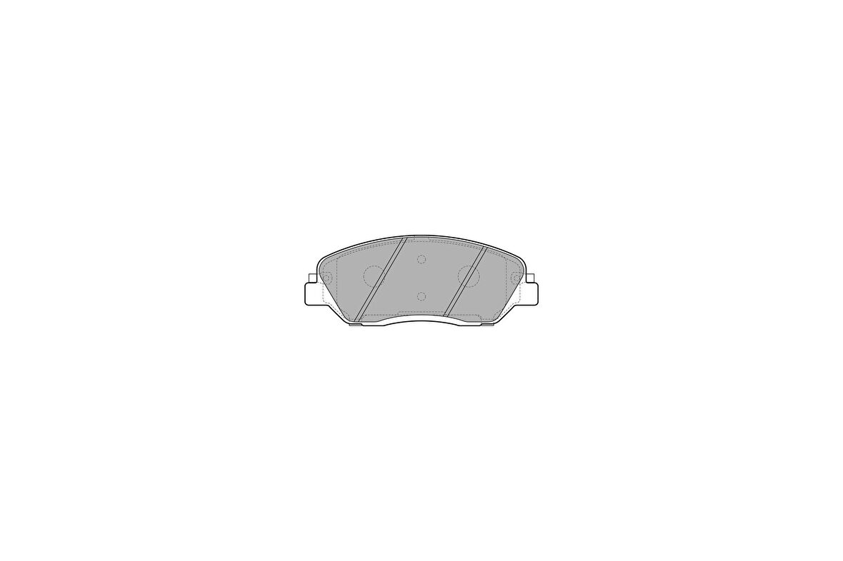 Delphi LP2048 Fren Balatası Ön Hyundai Santa Fe Kia Sorento 11 05 581012BA10
