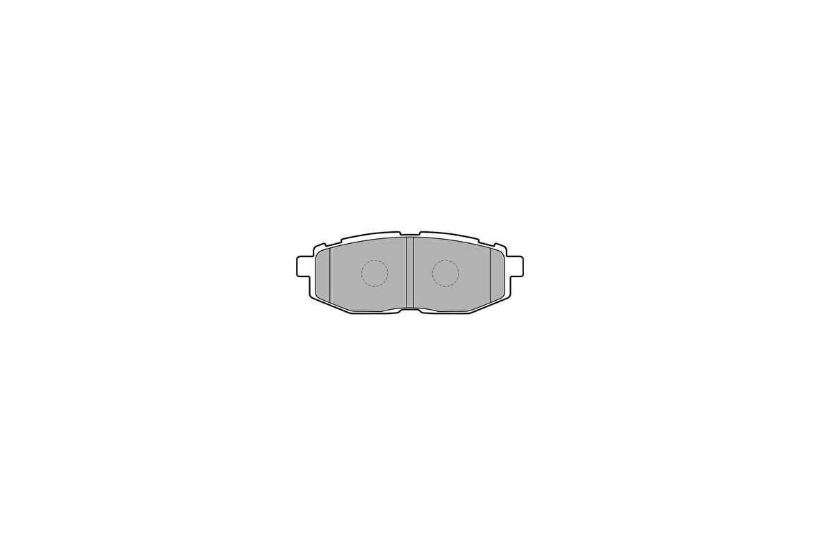 Delphi LP2076 Fren Balatası Arka Subaru Legacy Trıbeca 01 05 26696XA010