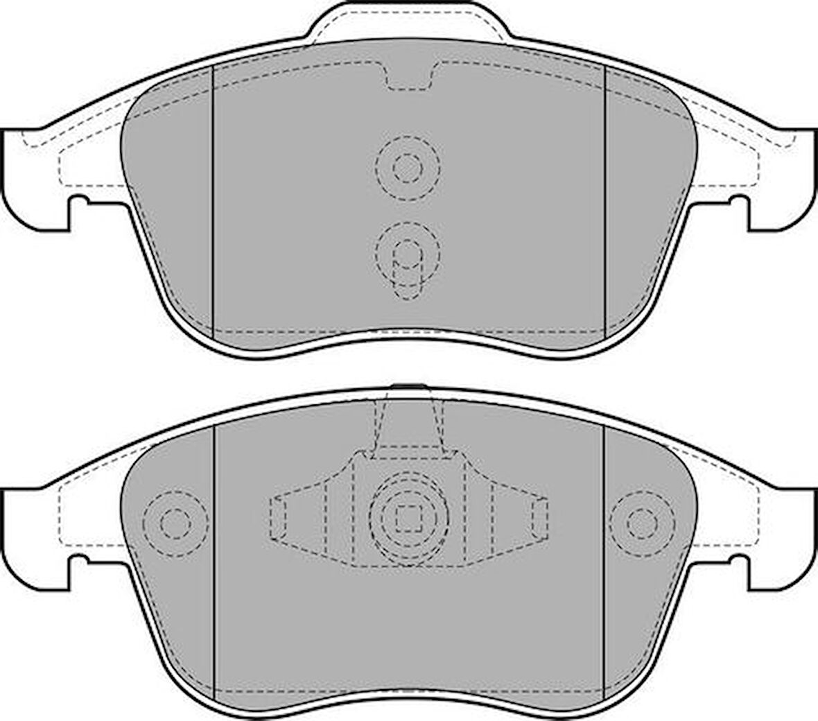 Delphi LP2079 Fren Balatası Ön Renault Laguna 10 07 410600011R