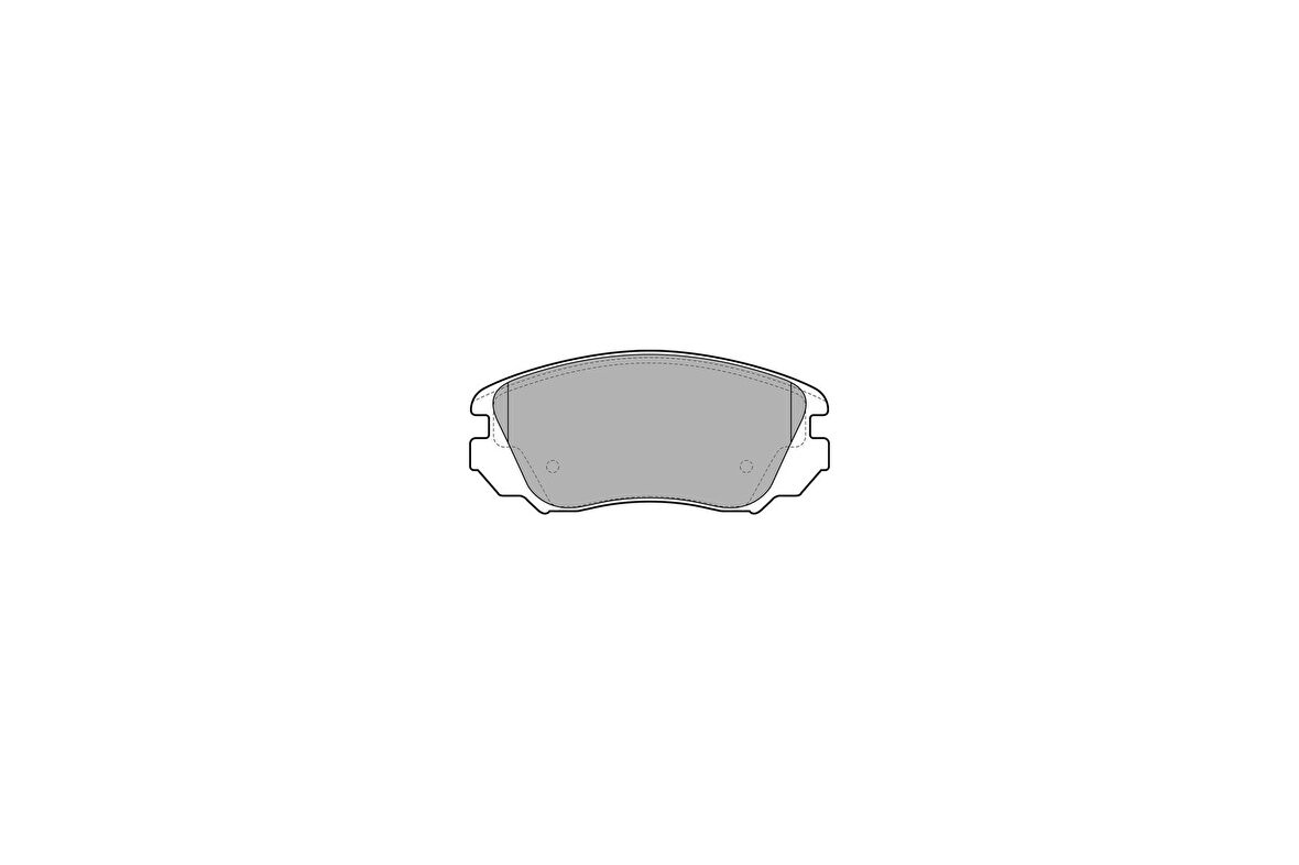 Delphi LP2080 Ön Fren Balatası Insignia 16 İnç Jant 1605624