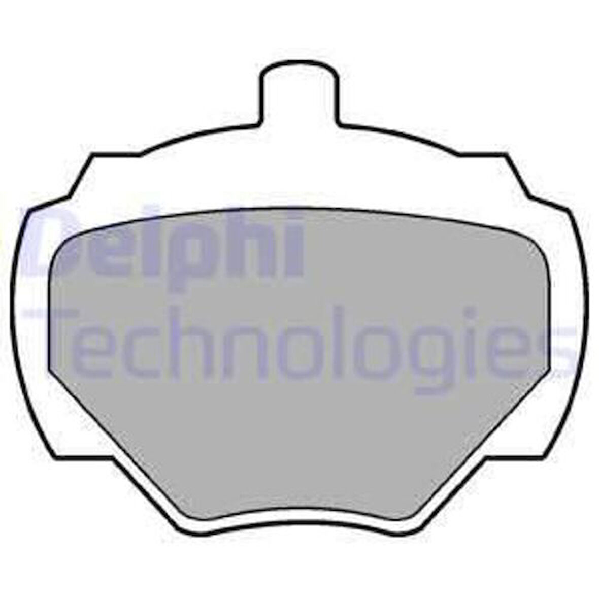 Delphi LP211 Fren Balatası Arka Land Rover Discovery 1 89-98 Discovery 1 89-98 Discovery 2 98-03 SFP500200
