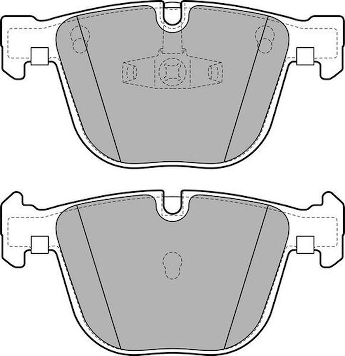 Delphi LP2141 Fren Balatası Arka BMW F07 F01 F02 F03 F03 34216790966
