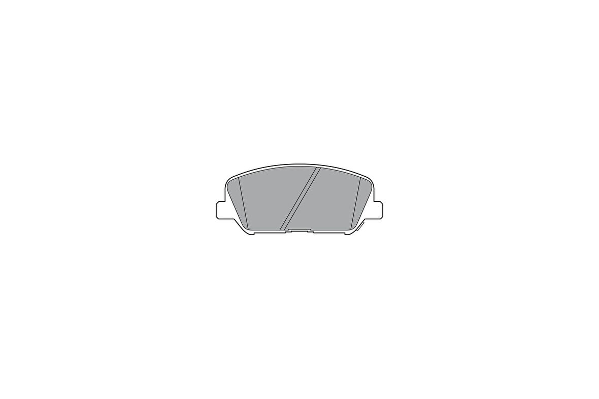 Delphi LP2477 Ön Fren Balatası Hyundai I30 2012-Elantra 2010-Kia Ceed 2012- 58101A6A20
