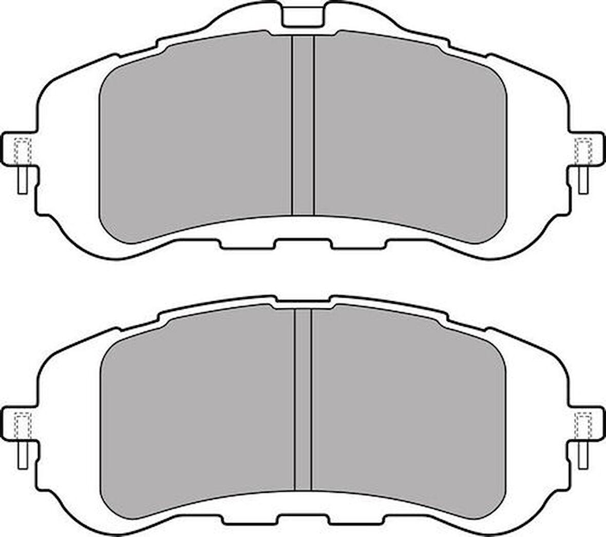 Delphi LP2506 Ön Fren Balatası 308 II 13-308 SW II 14-Disk Capı 283x26 1647860280