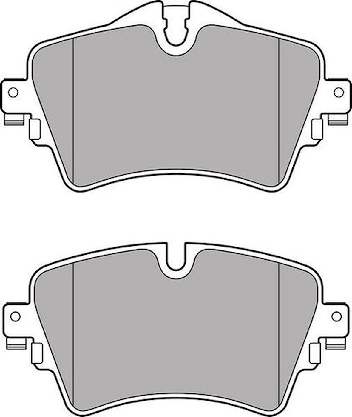 Delphi LP2717 Fren Balatası Ön BMW F45 F46 14-Mini F55 F56 F57 13- 34106860019