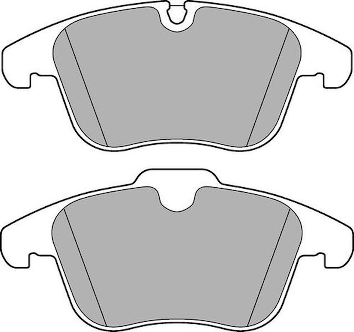 Delphi LP3180 Fren Balatası Ön Jaguar XE X760 15- T4N9759