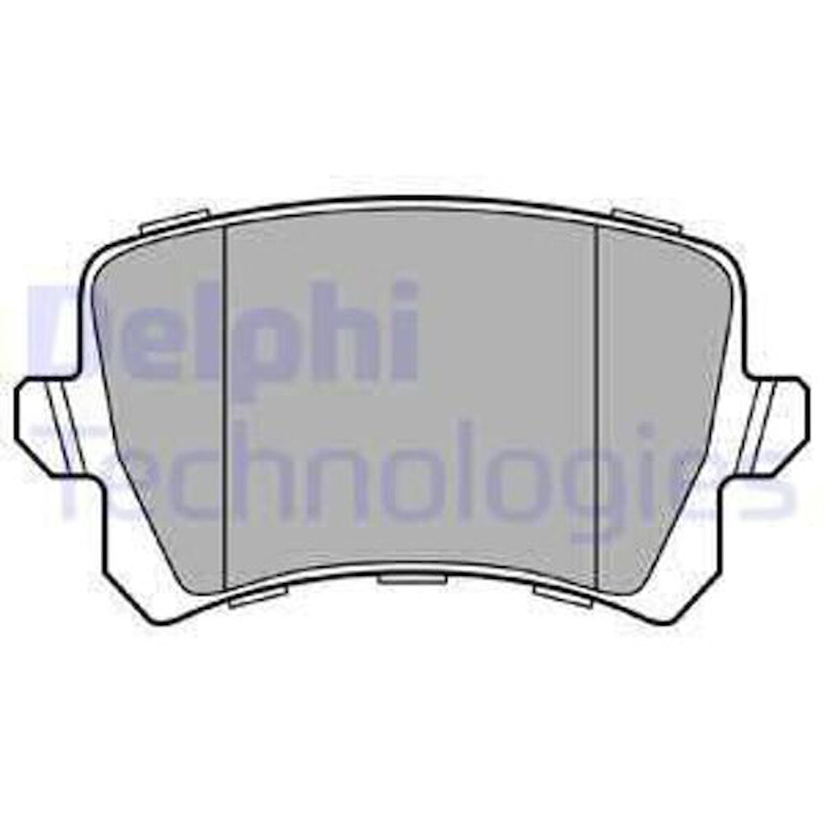 Delphi LP3247 Fren Balatası Arka 3AA698451A