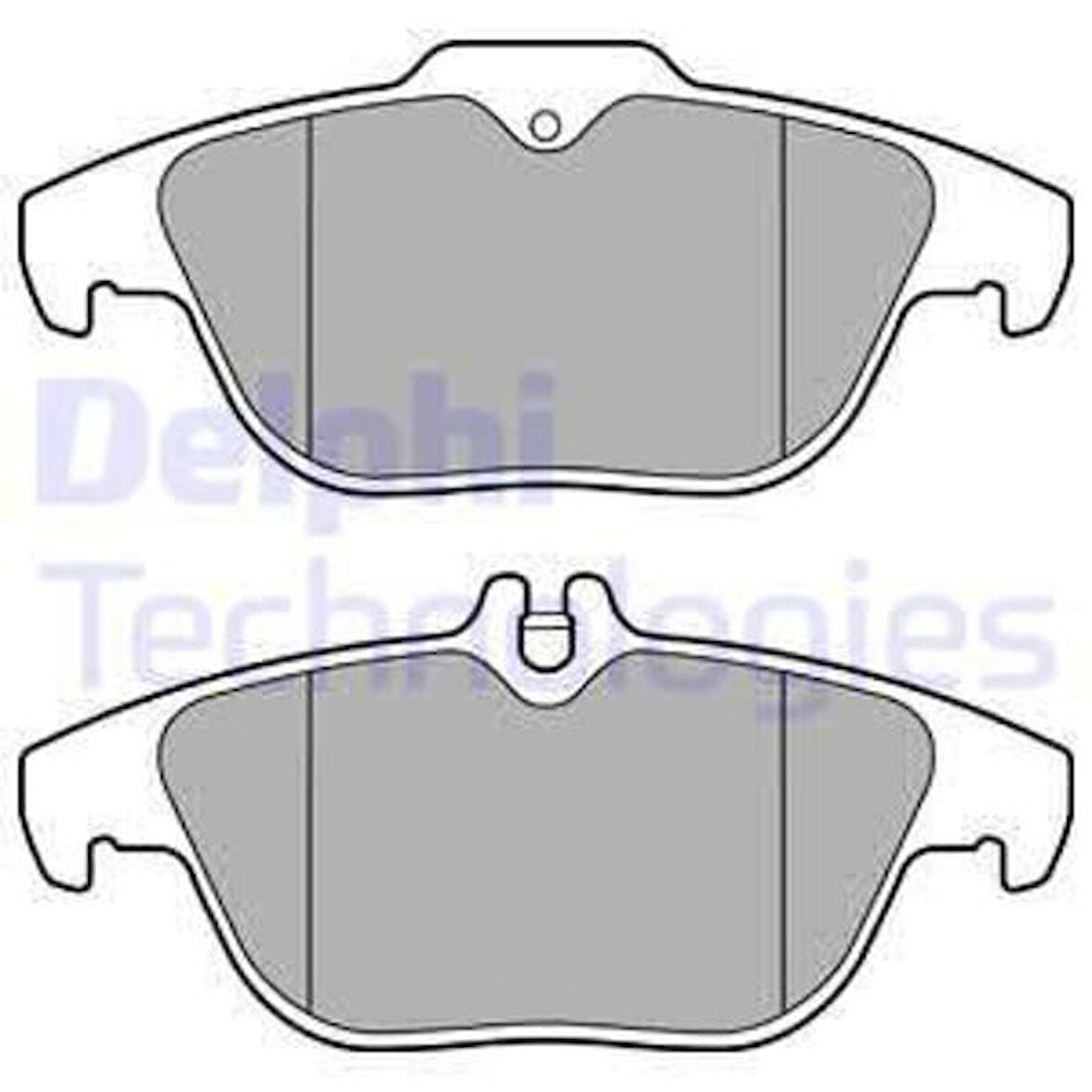 Delphi LP3288 Fren Balatası-Mercedes C Class E-Serisi GLK Class 04 07 A0004200205
