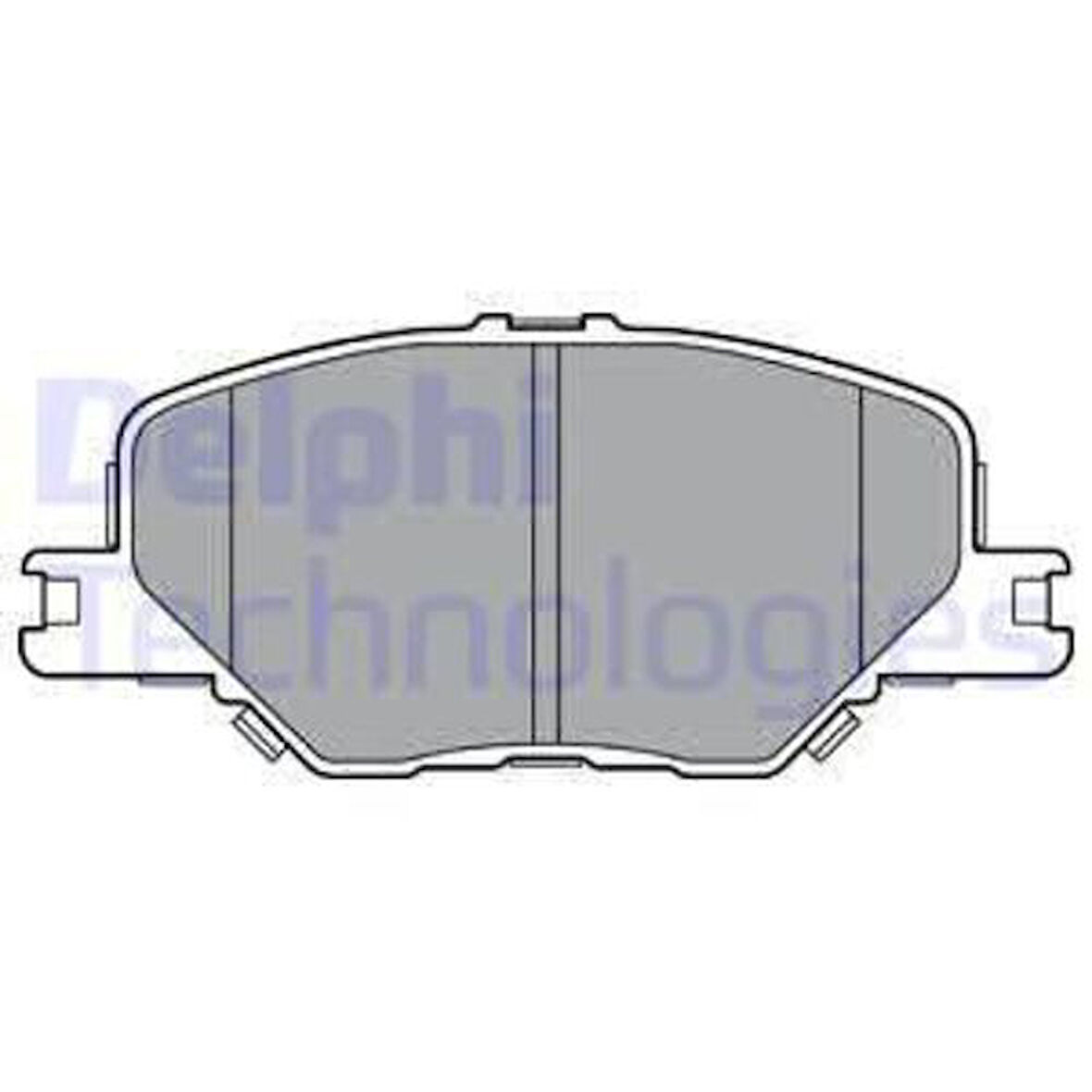 Delphi LP3370 Ön Fren Balatası 16 Opel Insignia B 17- 84124408