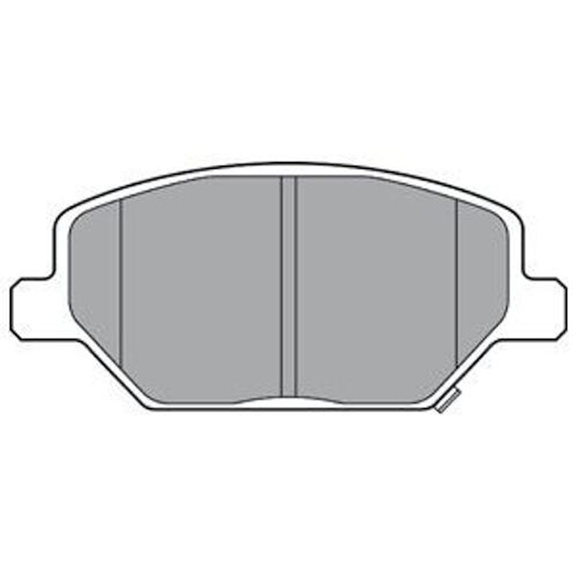 Delphi LP3371 Ön Fren Balatası 17 İnç Opel Insignia B 17- 84120877