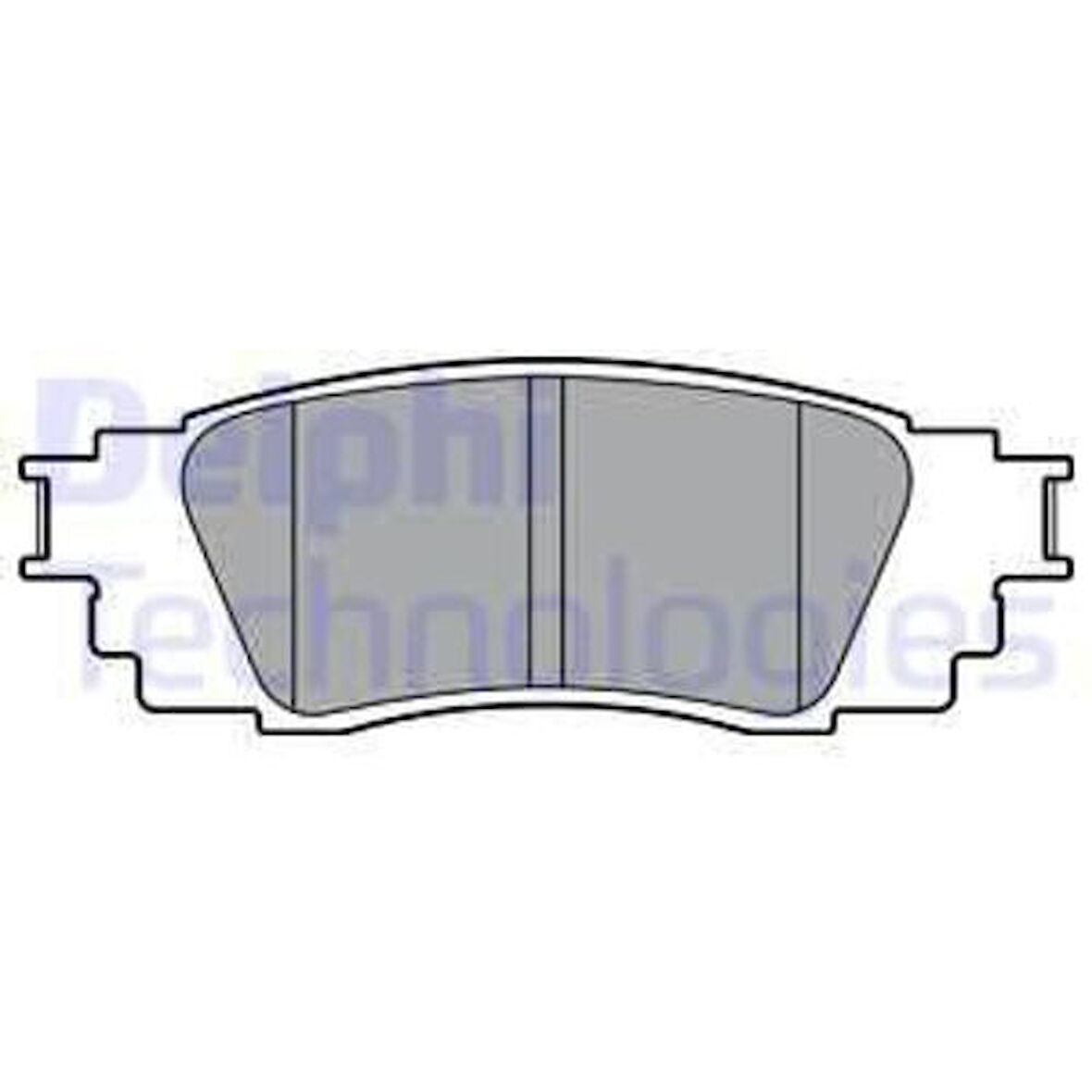 Delphi LP3379 Arka Fren Balatası Toyota C-HR 1.2 2016- 446648160