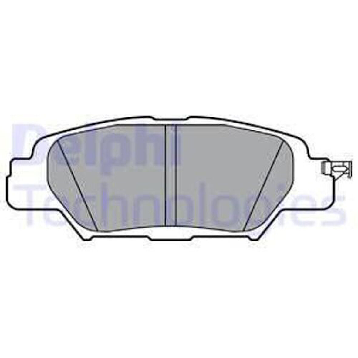 Delphi LP3394 Fren Balatası Arka Mazda Cx5 2015- KAY02648Z