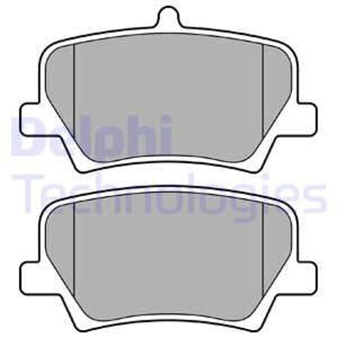 Delphi LP3434 Arka Fren Balatası Volvo Xc40 17- 31687033