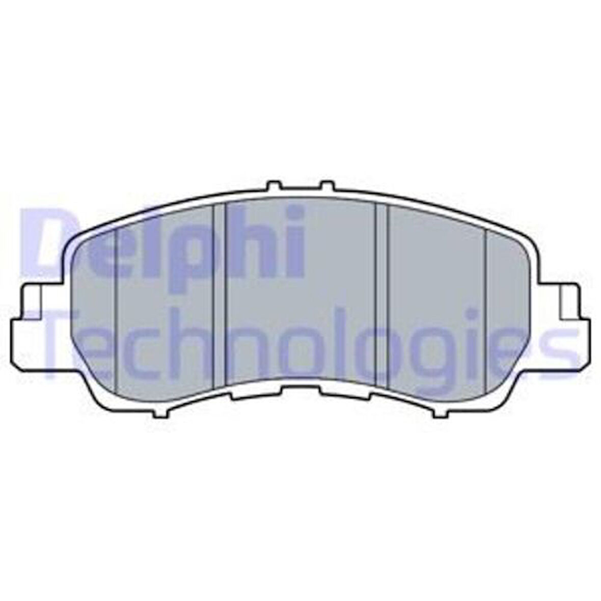 Delphi LP3571 Fren Balatası Ön Mitsubishi EKlipse Cros 2017- 4605B607