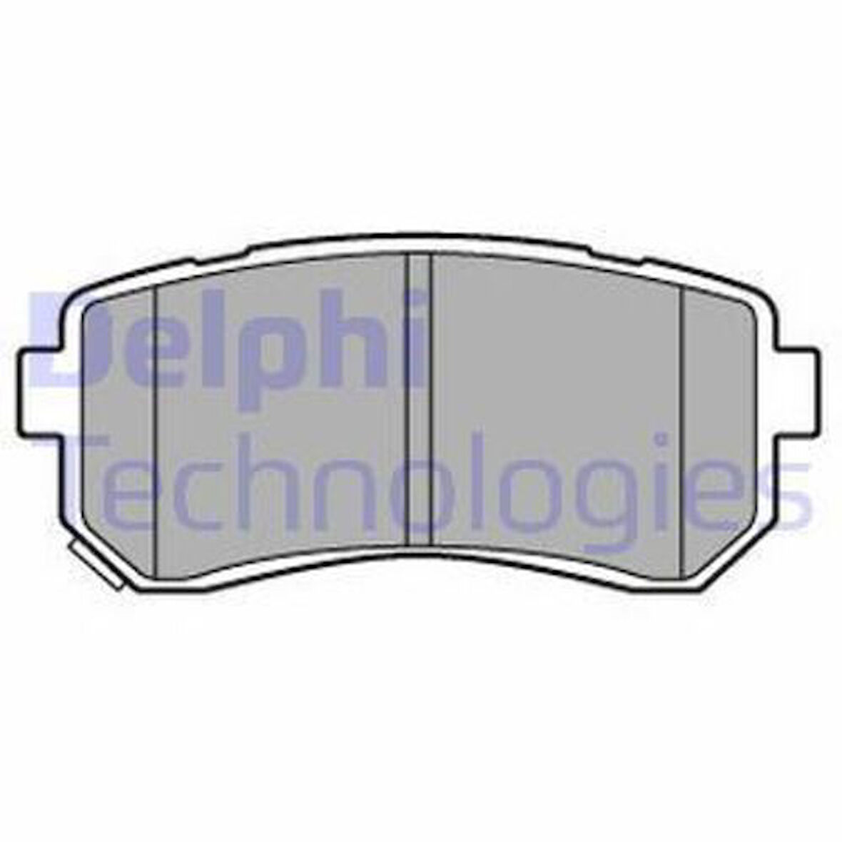 Delphi LP3576 Arka Fren Balatası Hyundai Tucson 2012-ix35 2010-Elektronik El Freni Olmayan Araçlar İçin 583024WA10