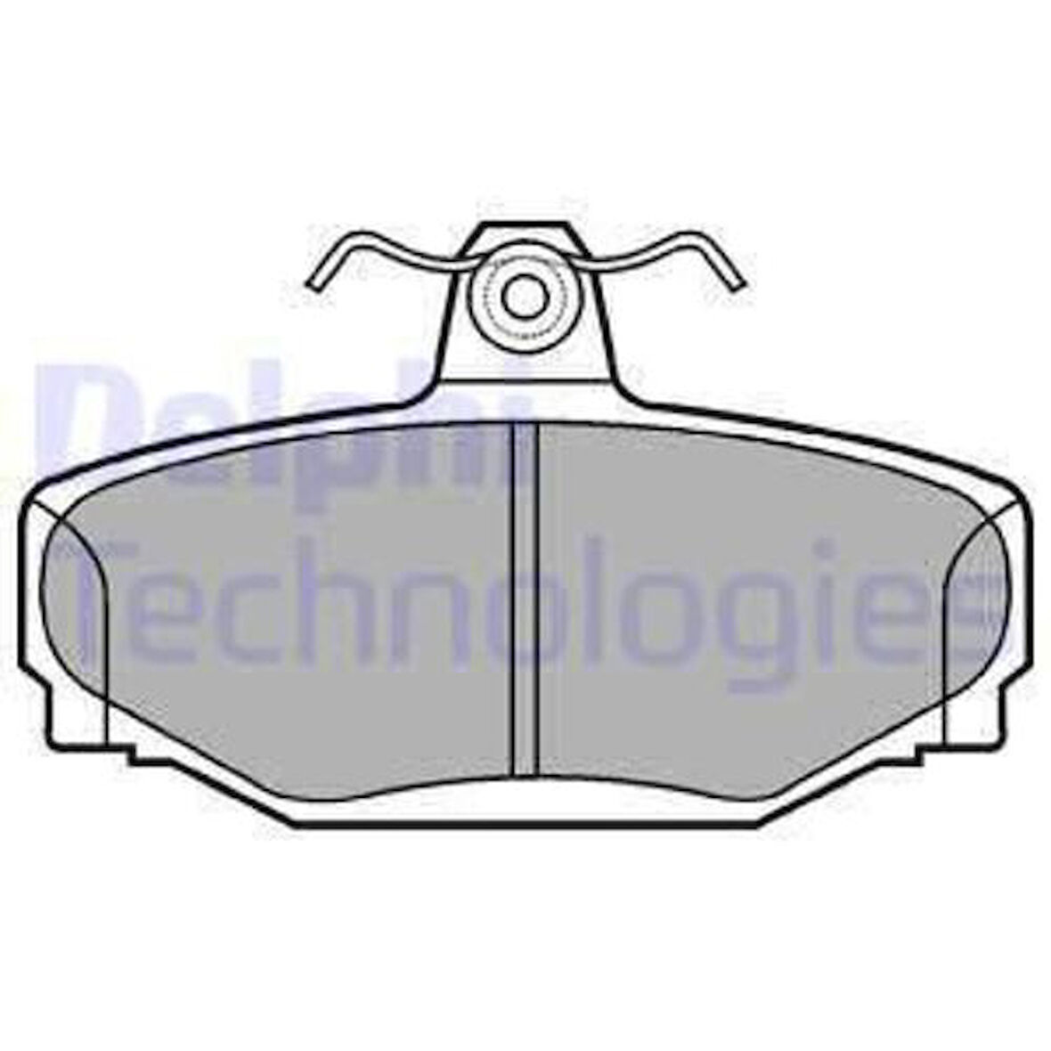 Delphi LP637 Arka Balata Volvo V70 2.0T 2.3 2.5 97-3 XC70 2.4T 97-9.02 S70 98-99 740 760 780 940 S90 V90 31261186