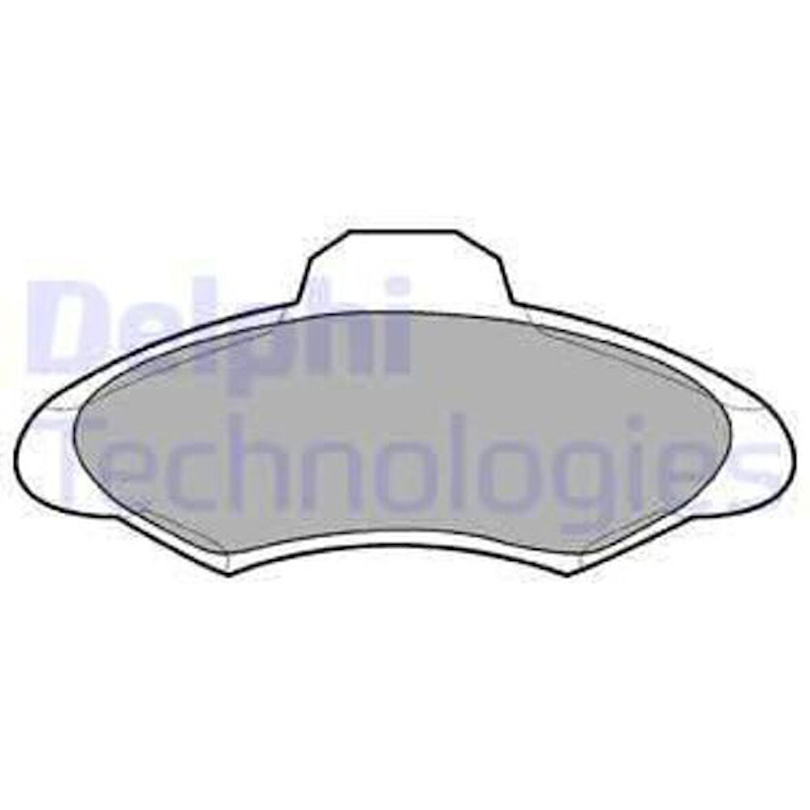 Delphi LP673 Ön Fren Balatası Escort 90-00 Orion 1.3 1.4 1.6 90-92 1048310