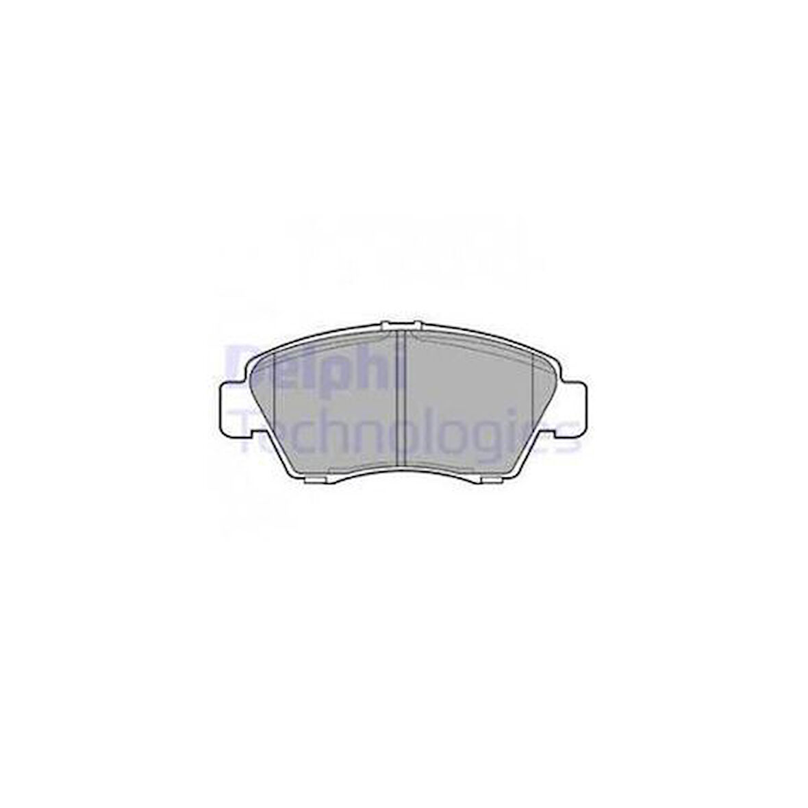 Delphi LP809 Ön Fren Balata Honda Civic 1.6 1992-2000 Cr91-Crz 10- 45022S04V10