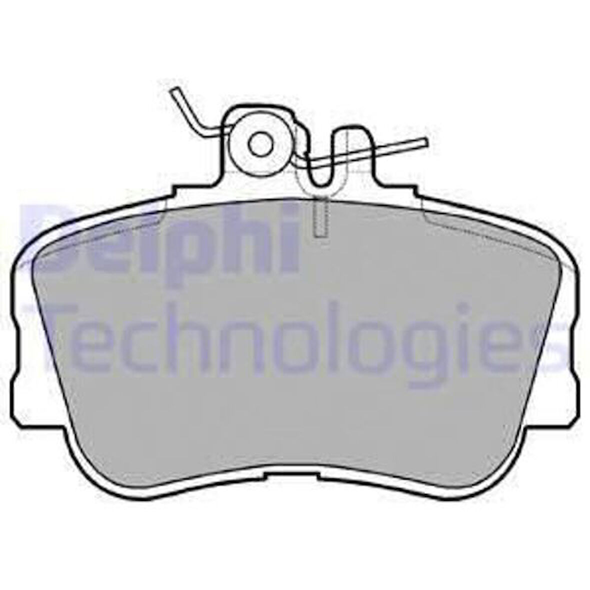 Delphi LP881 Fren Balatası Ön C-Serisi W202 94-00 S202 96-00 0004202120
