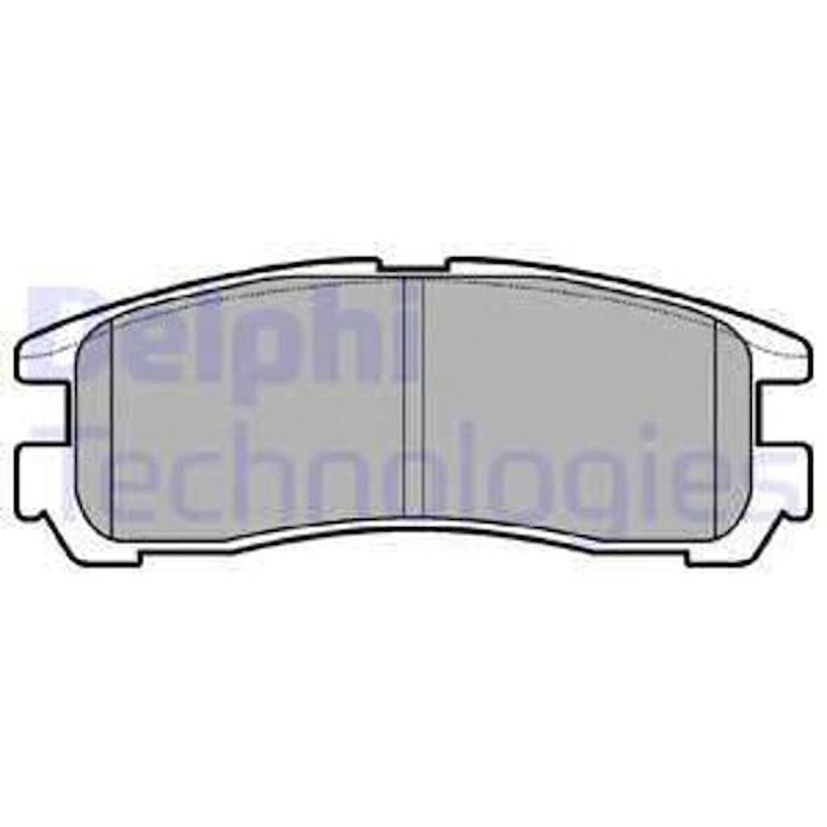 Delphi LP955 Arka Fren Balatası Pajero Pinin1.8 GDI 10 99 2.0 GDI 10 00 1.8 11 01 MB857336