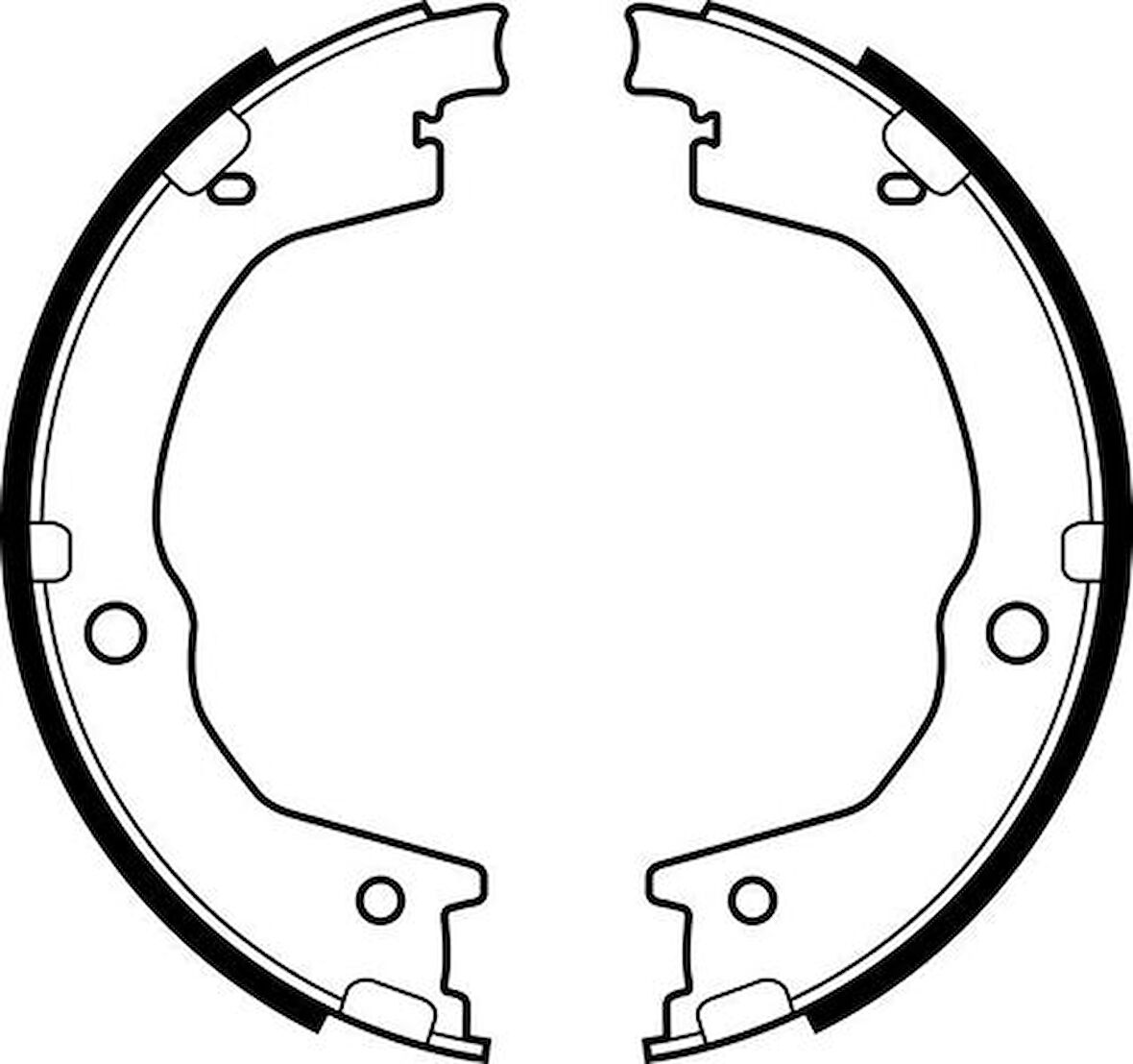 Delphi LS2035 El Fren Balatası Honda CRV 01-07 CRV 12- 583052BA00