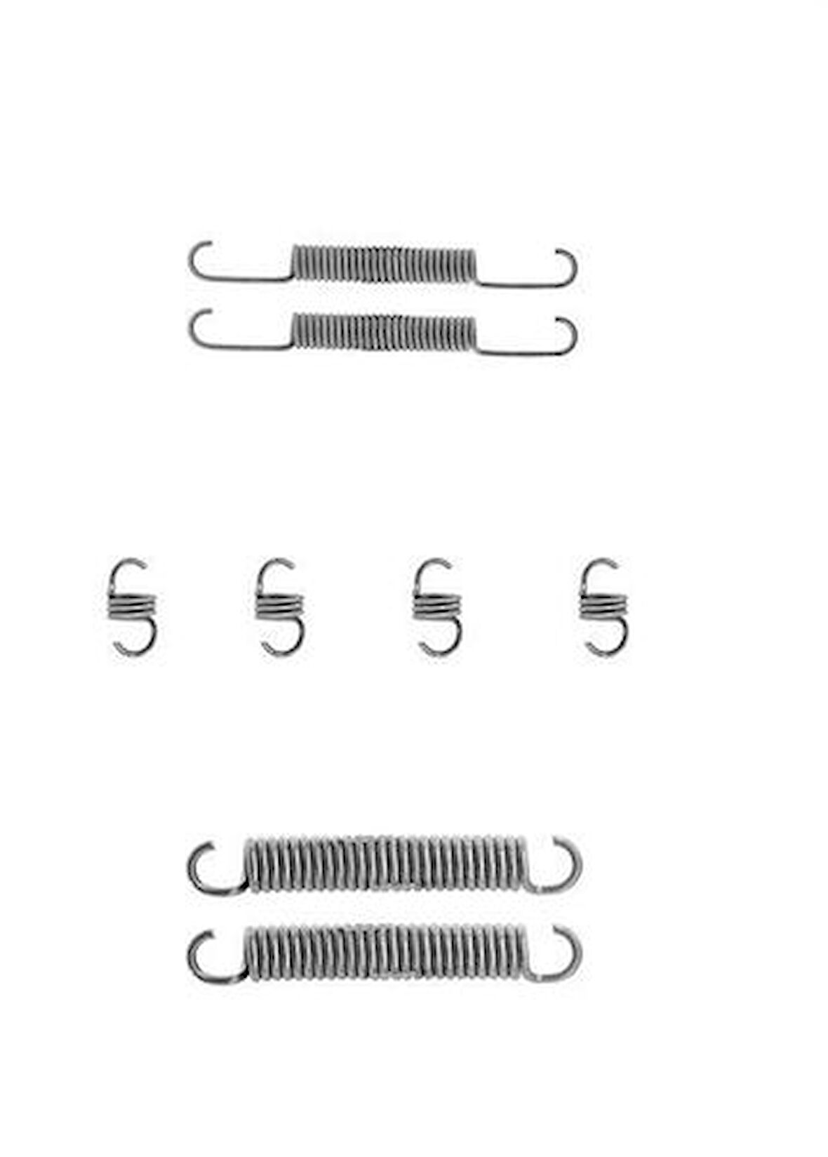 Delphi LY1176 Fren Pabuç Montaj Takımı Arka Lada 110 111 112 2110 2111 2112 Forma Kalınka Natacha Priora 