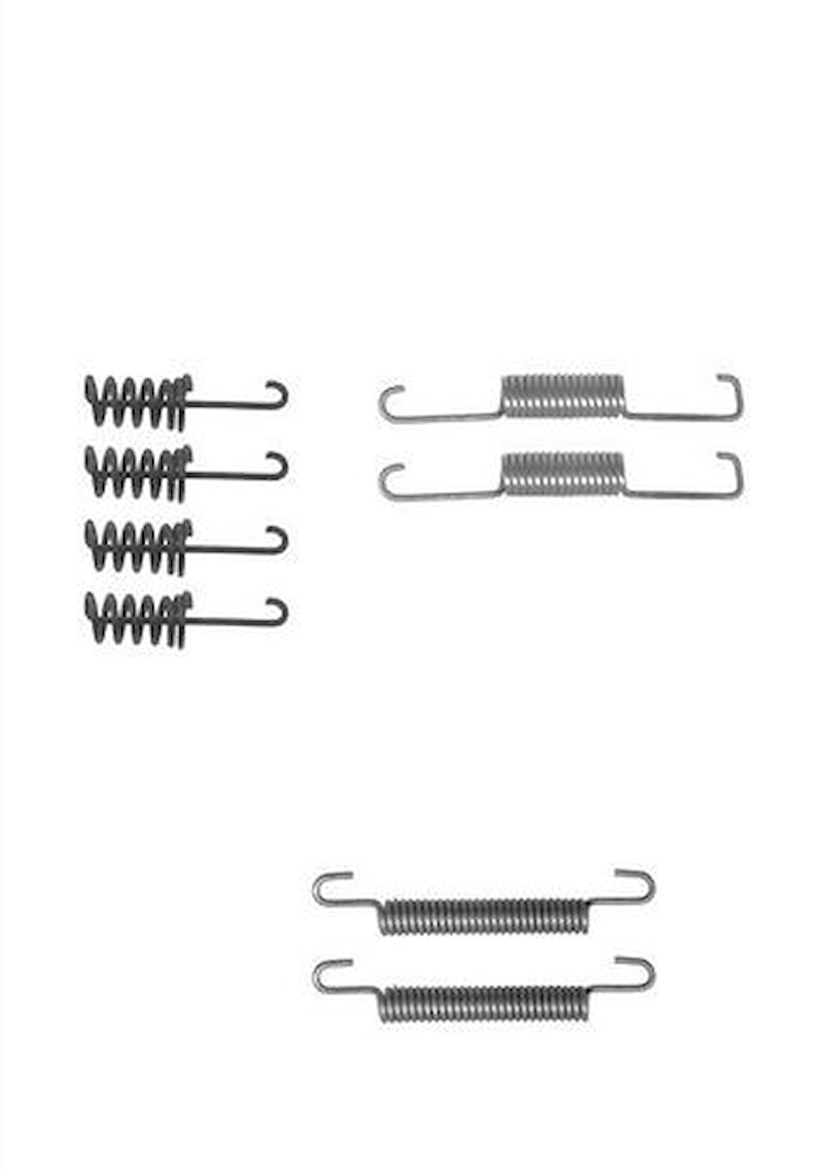 Delphi LY1258 Fren Pabuç Montaj Takımı Arka Mercedes Sprinter Volkswagen LT 95 608077400