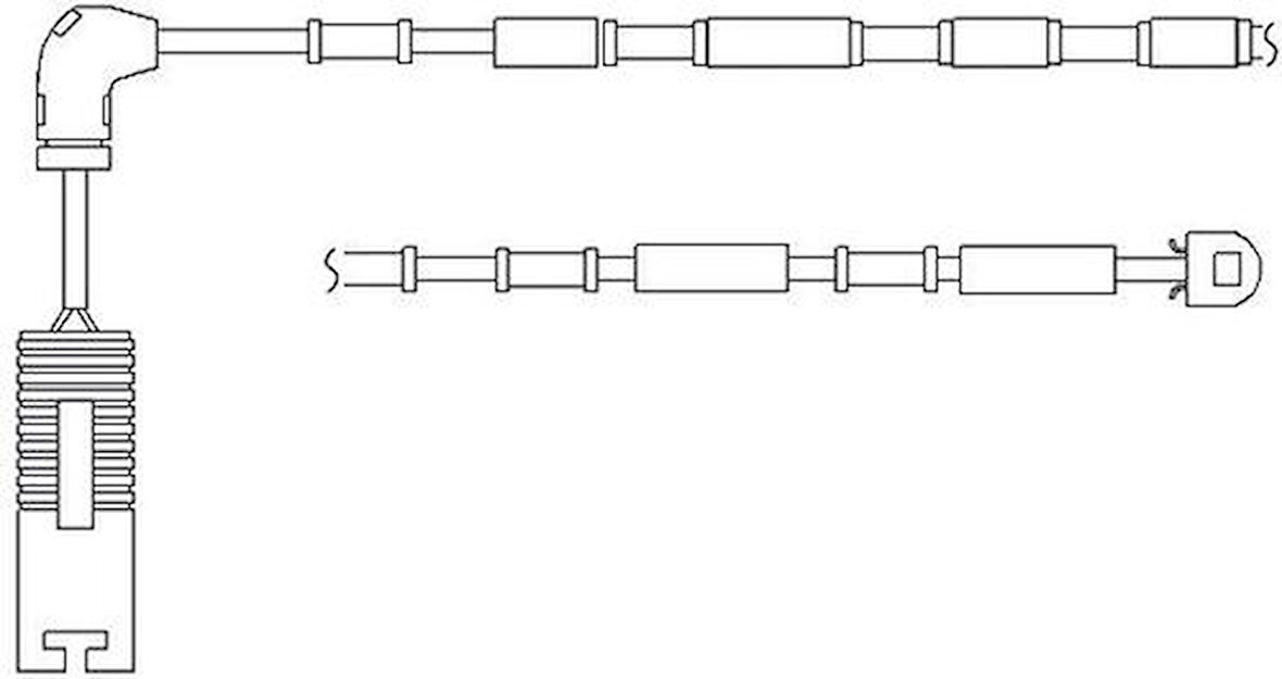 Delphi LZ0151 Balata Fişi Arka BMW E45 34351164372