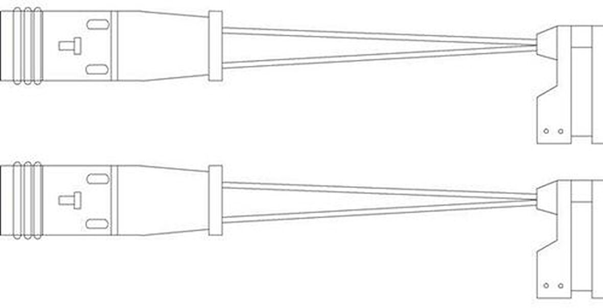 Delphi LZ0190 Fren Balata Fişi Vito W639 03-W447 14-Sprinter 08-Crafter 11-15 9065401517