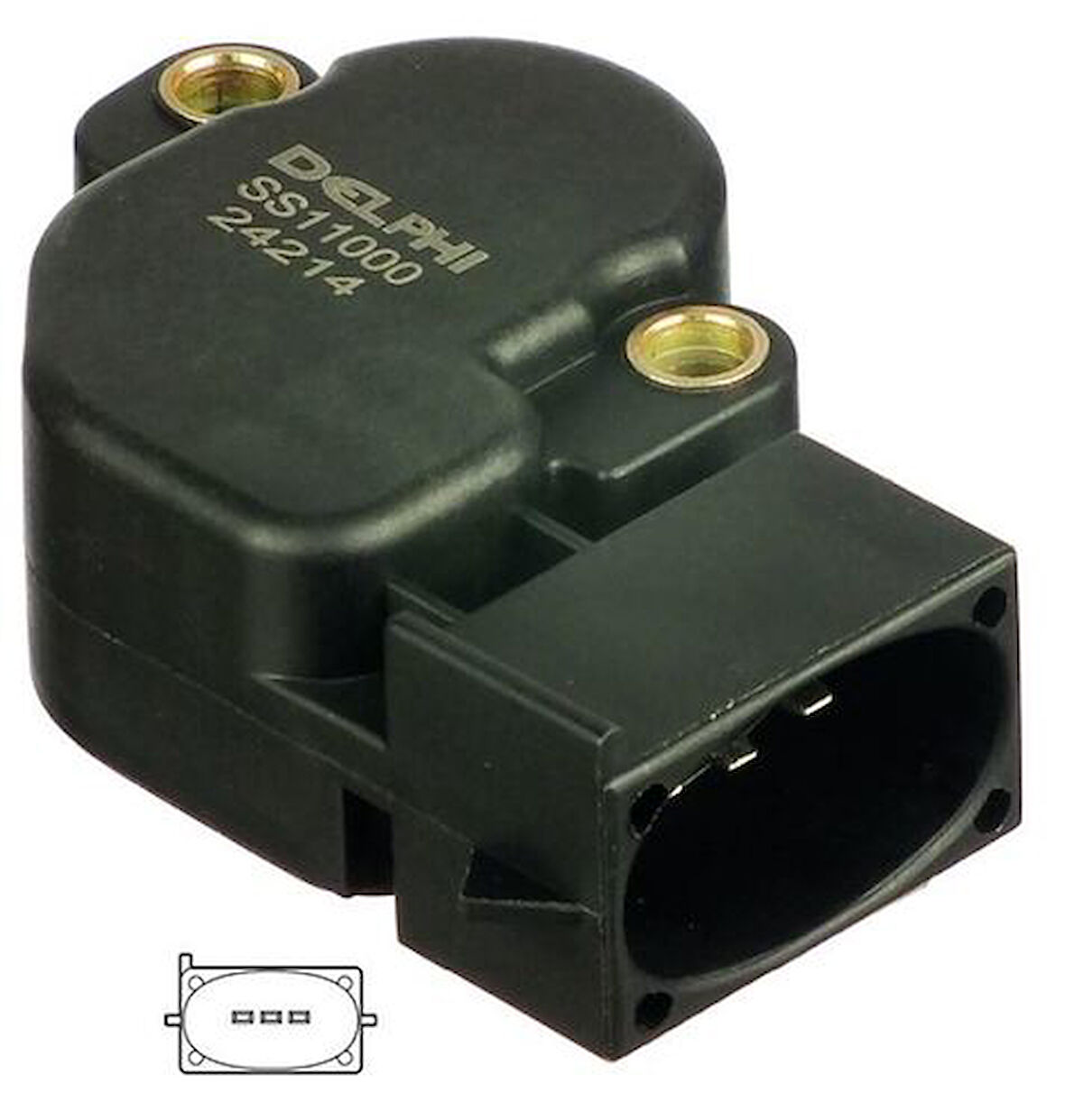 Delphi SS11000-12B1 Gaz Kelebek Pozisyon Sensörü Potansiyometre Escort 1.6 16V 1.8 16V 95-99 Mondeo I 1.8 16V 93-95 95BF9B989DA